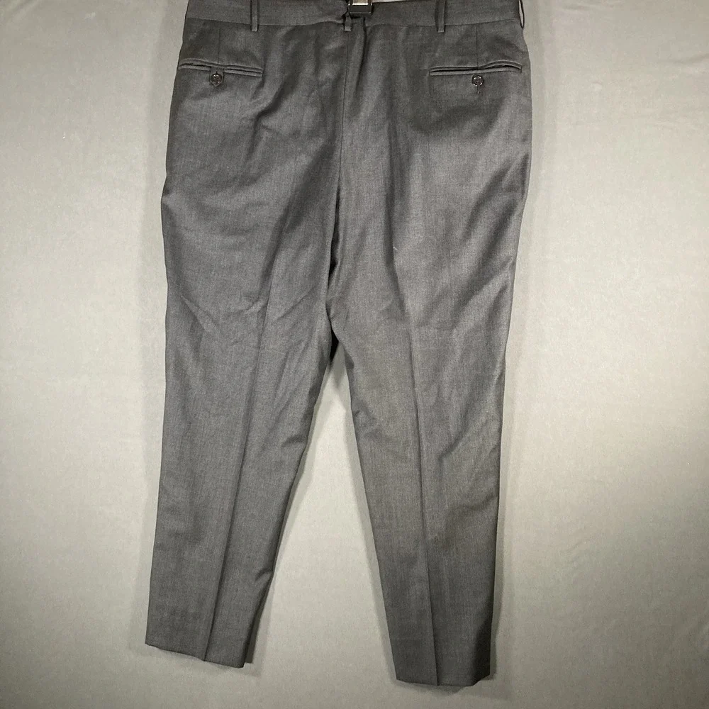 Polo Ralph Lauren Pants Mens‎ 38 R Black Wool Dalton Made Italy Classic